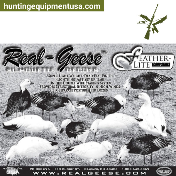 Real-Geese Econo Series Silhouette Blue Geese 12 Pack