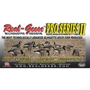 real geese pro series ii canada goose decoys