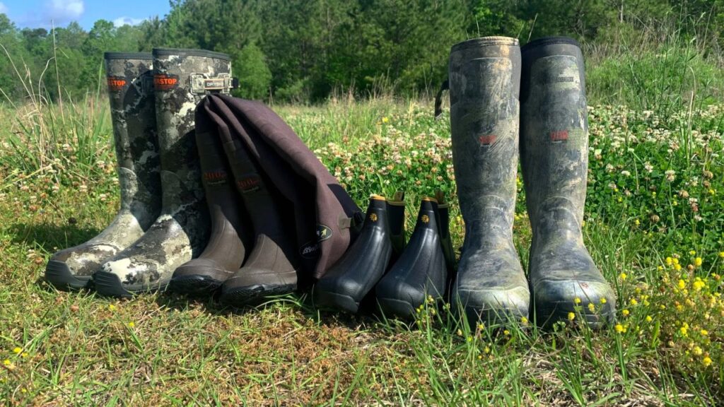 best rubber boots for hunting